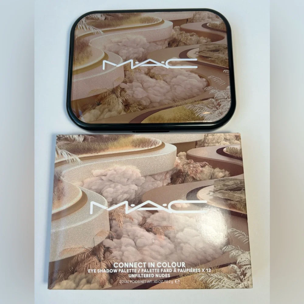 NWT🌷MAC Connect In Color “Unfiltered Nudes” Eyeshadow Palette